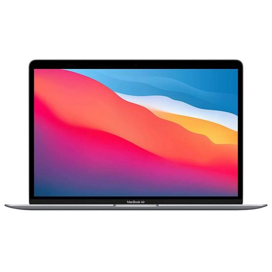 Apple MacBook Air 13 inch (2020) - Cip M1 - 8GB RAM - SSD de 128GB - Gri spațial - Recondiționat, stare bună