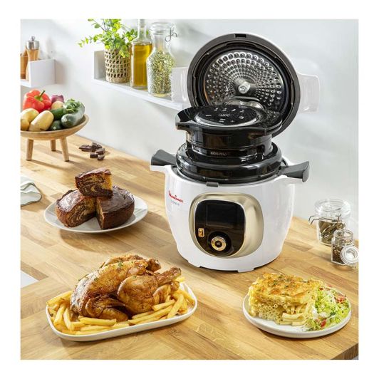 Capac extra crocant alb Cookeo MOULINEX CE85XAF0