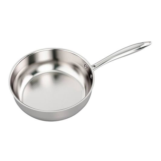 Patelnia do smażenia ARTHUR MARTIN - 24 cm, stal nierdzewna