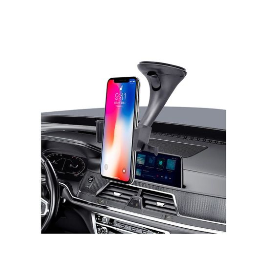 Suport universal H'MC pentru parbriz (auto) cu buton