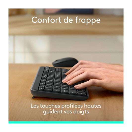 Pachet tastatură wireless LOGITECH MK250