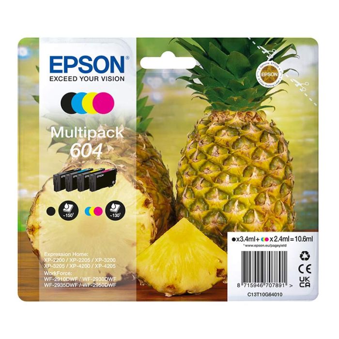 Cartuș de cerneală multipack EPSON 604 4 culori
