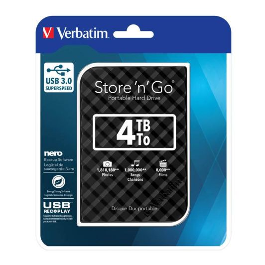 Hard disk extern VERBATIM 2.5