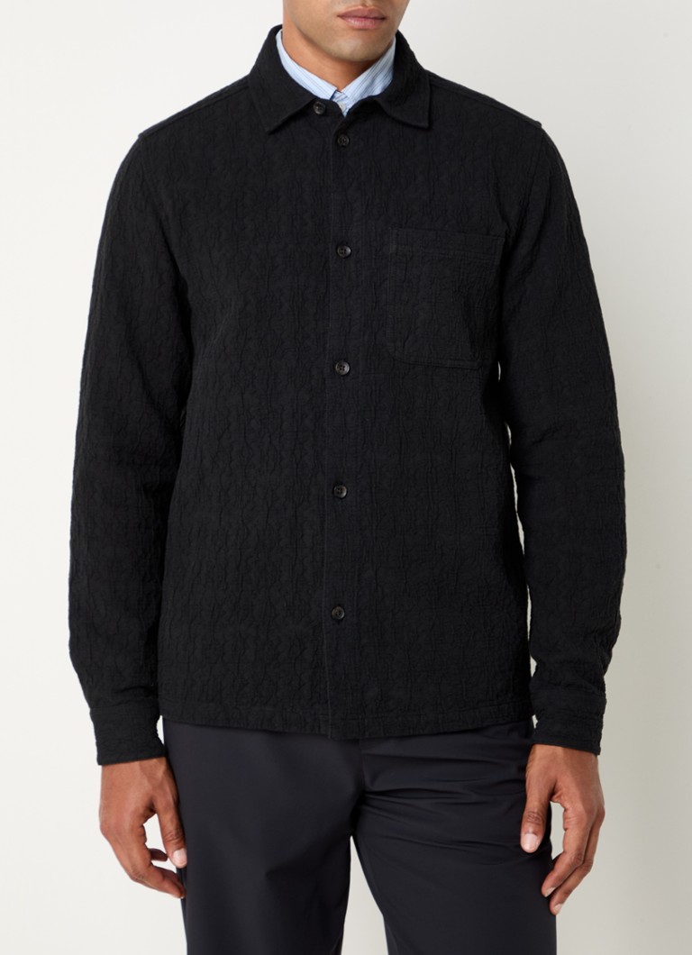 Les Deux Kevin textured overshirt