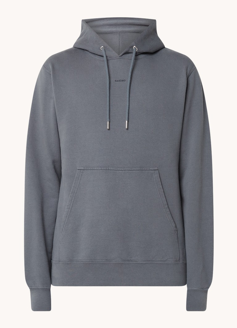 Sandro Hoodie with logo embroidery