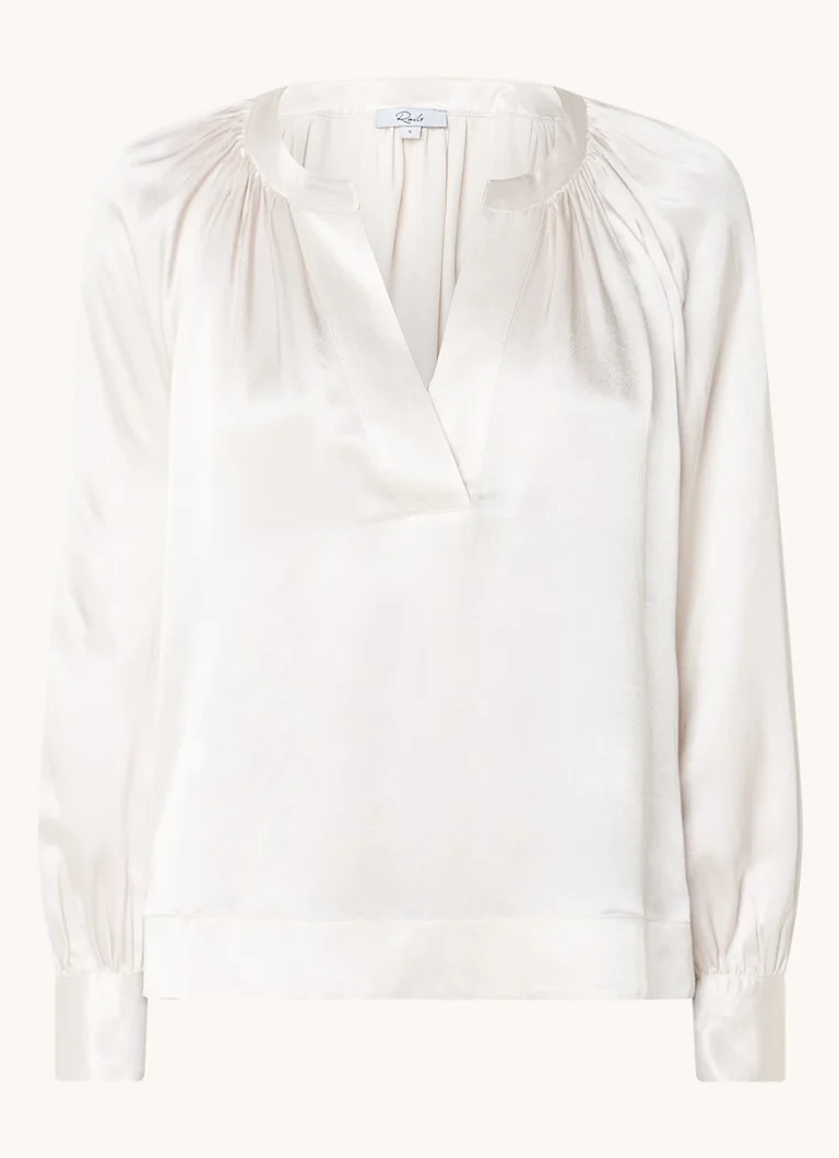Rails Wynna satin tunic