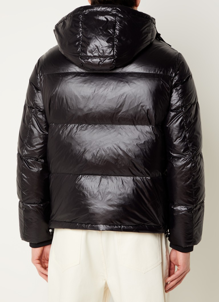 Giacca imbottita in piuma d'oca Armani Exchange con cappuccio removibile.