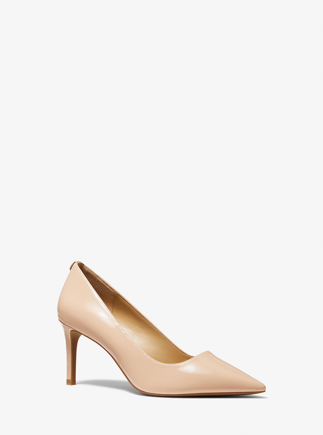 Alina Flex Pumps i kunstskinn – LYS ROMMELØD