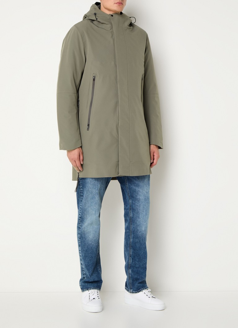 Parka Krakatau QM481 avec poches zippées