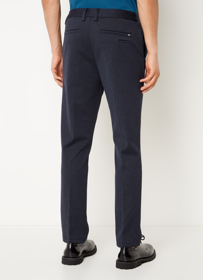 Pantaloni chino slim fit HUGO BOSS Kaiton cu buzunare laterale