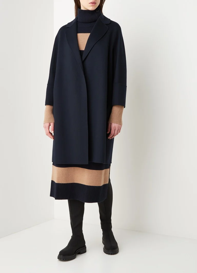 MaxMara Arona wool coat with tie belt