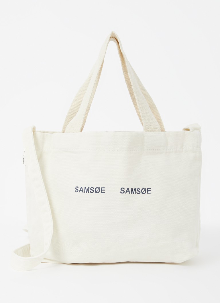 SAMSŘE SAMSŘE Mini geantă Safrinka Tote cu logo