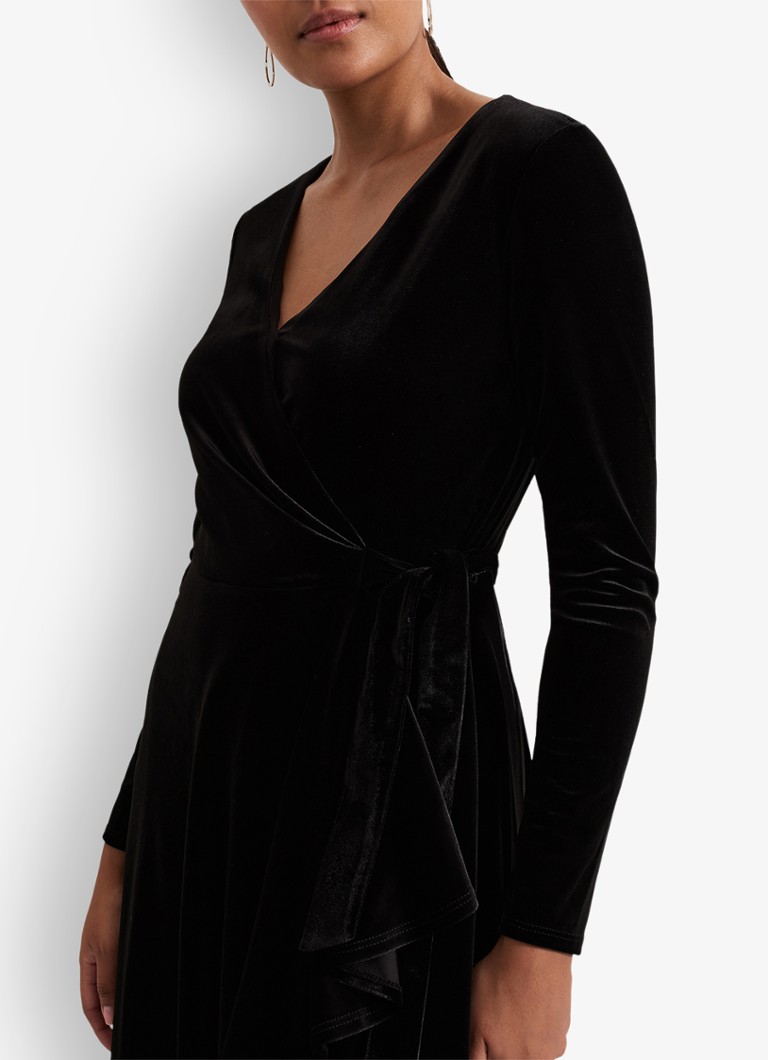 Phase Eight Petite Julia midi bársony ruha