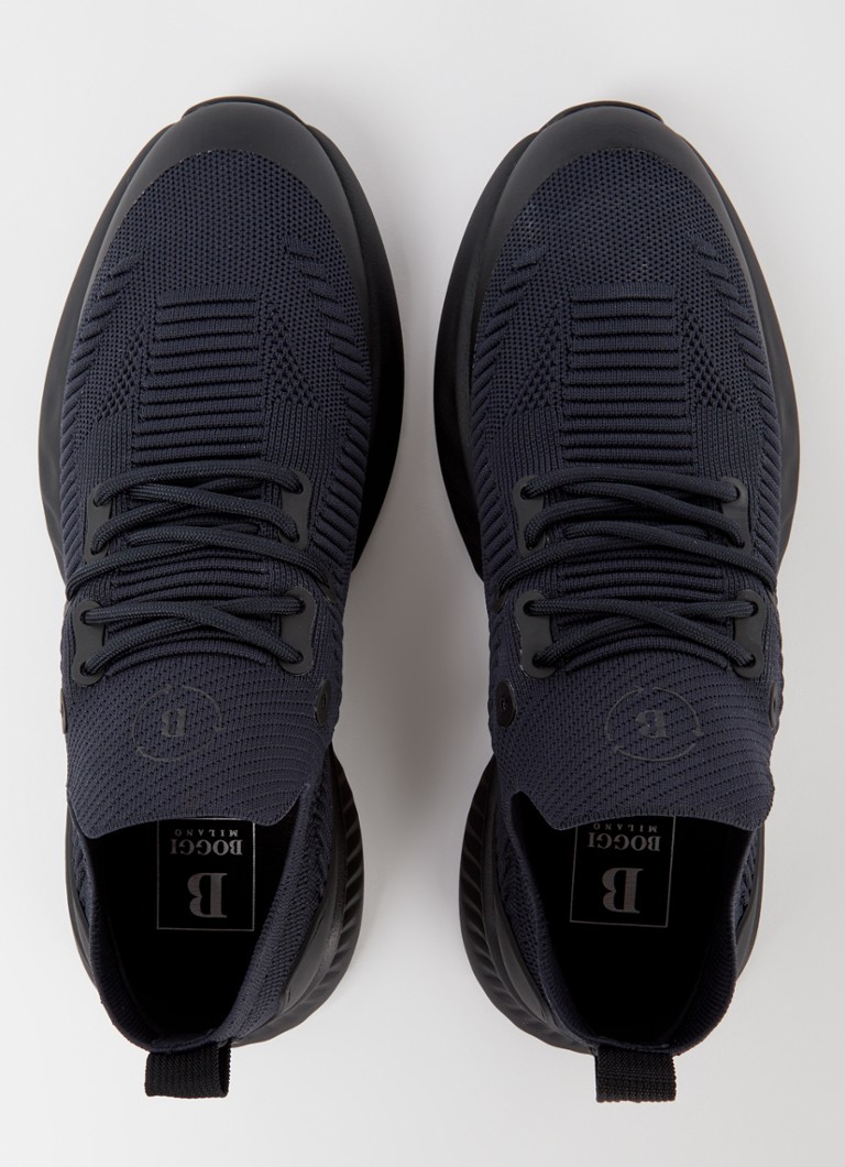 Boggi Milano Willow sneaker with knitted upper