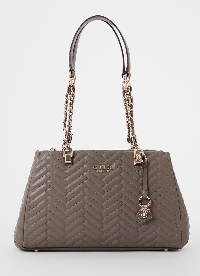 Borsa a tracolla trapuntata GUESS Anning