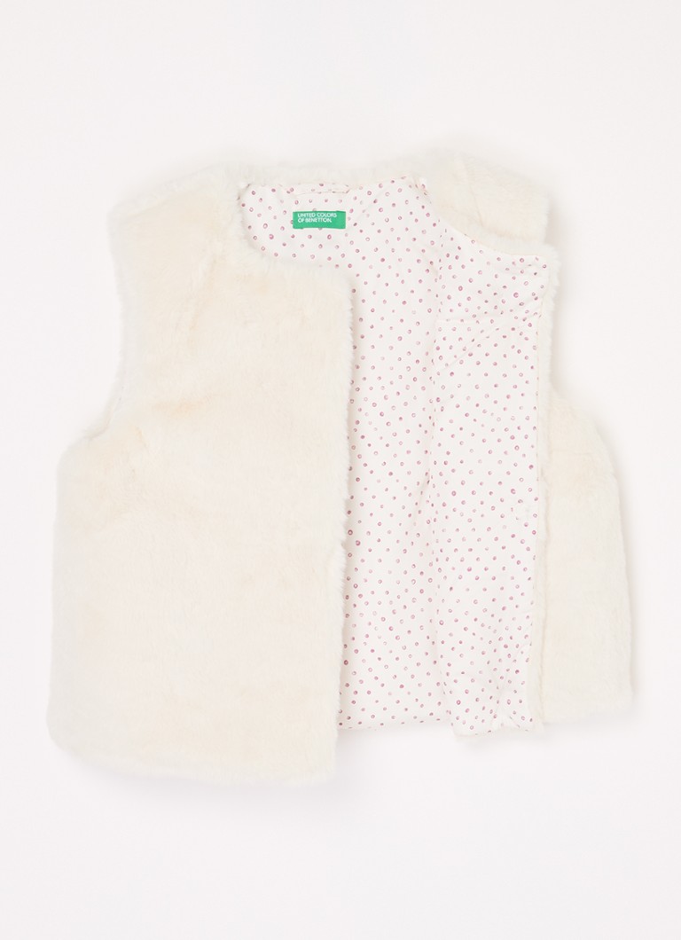Vestă din piele ecologică Benetton