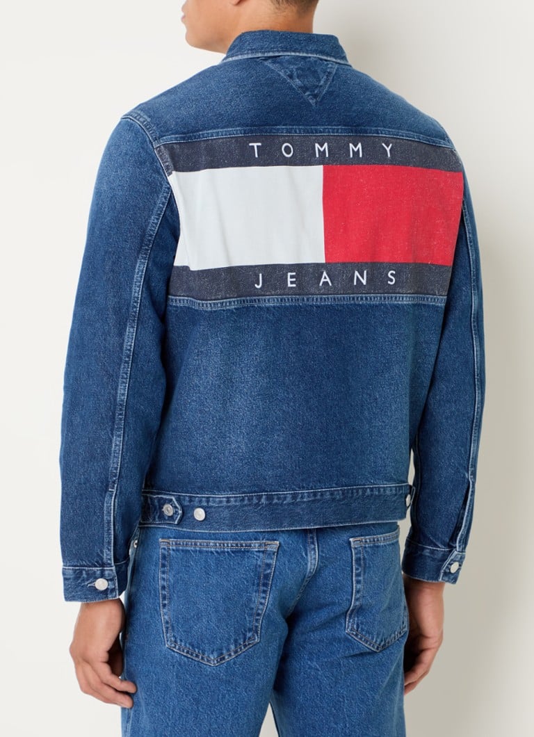 Tommy Hilfiger Ryan teksas jakna s džepovima na prsima i sa strane