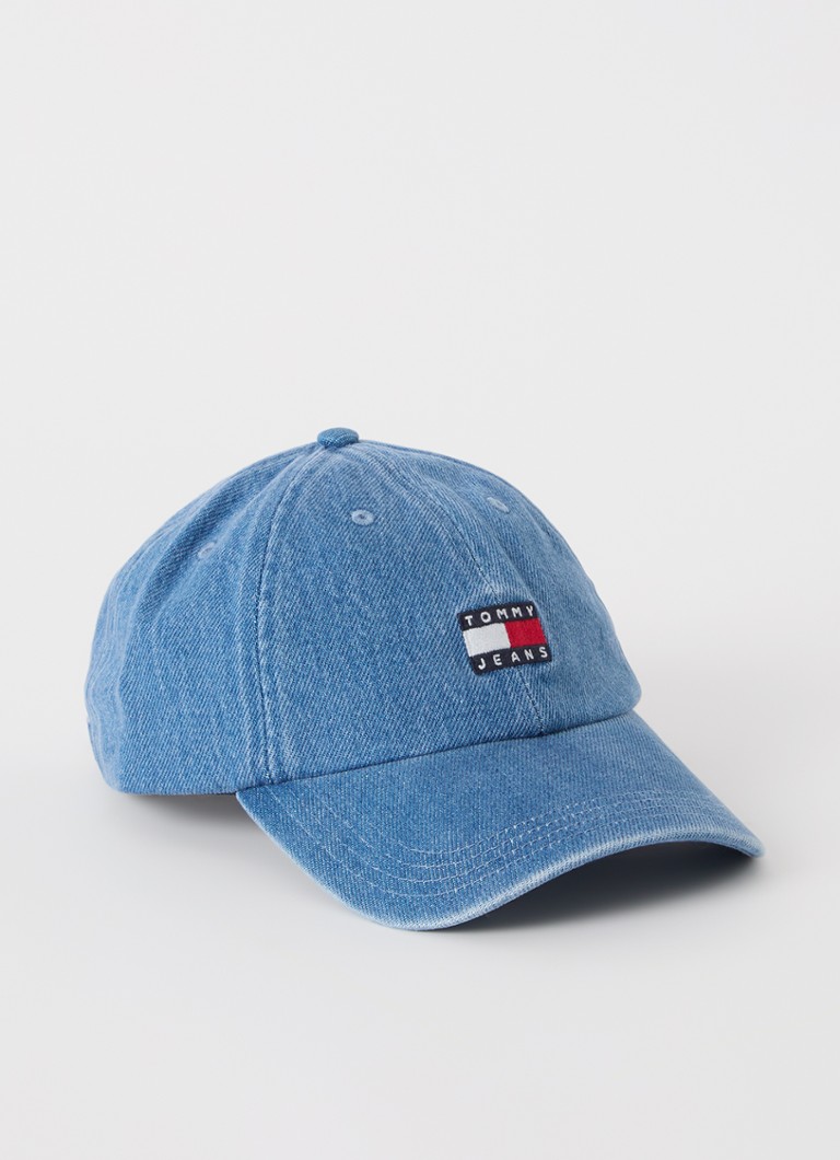 Tommy Hilfiger denim cap with logo embroidery