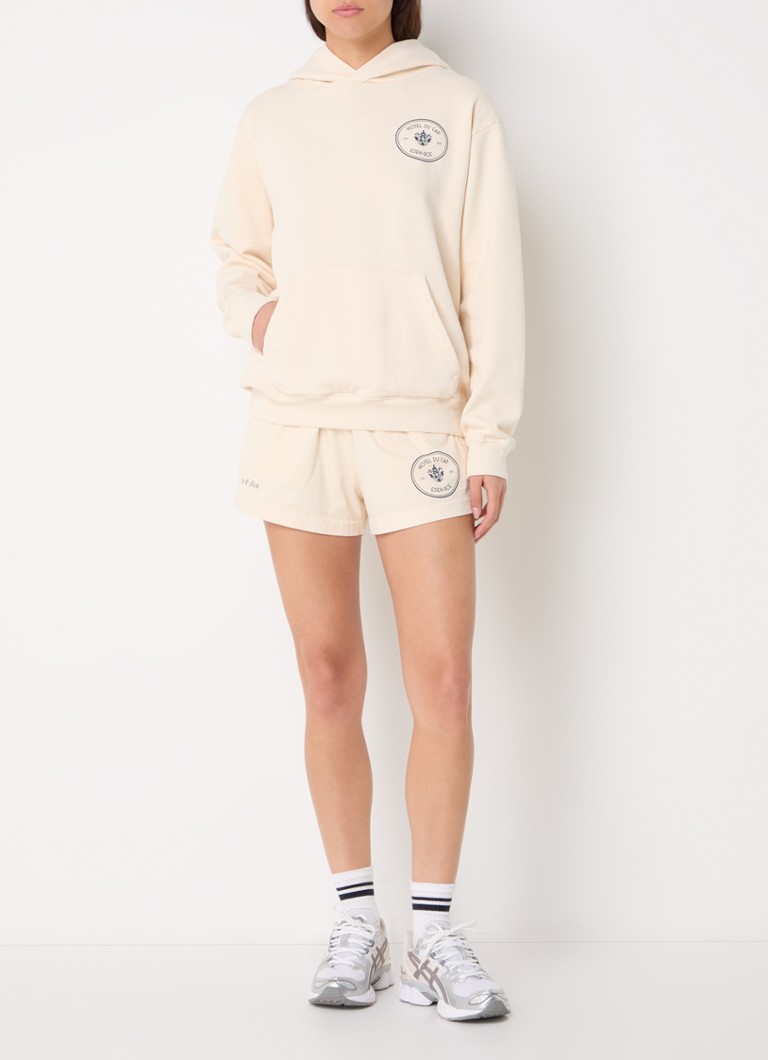 Sporty & Rich Eden hoodie with front and back print