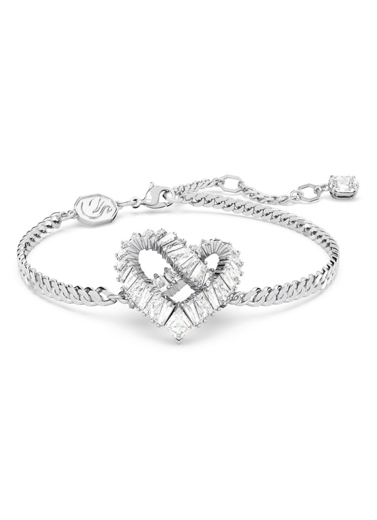ΒΡΑΧΙΟΛΙ Swarovski MATRIX HRT ΥΦΑΣΜΕΝΟ ΛΕΥΚΟ/