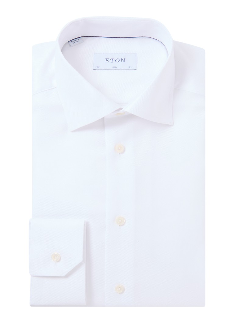 Košile Eton Slim fit s texturou