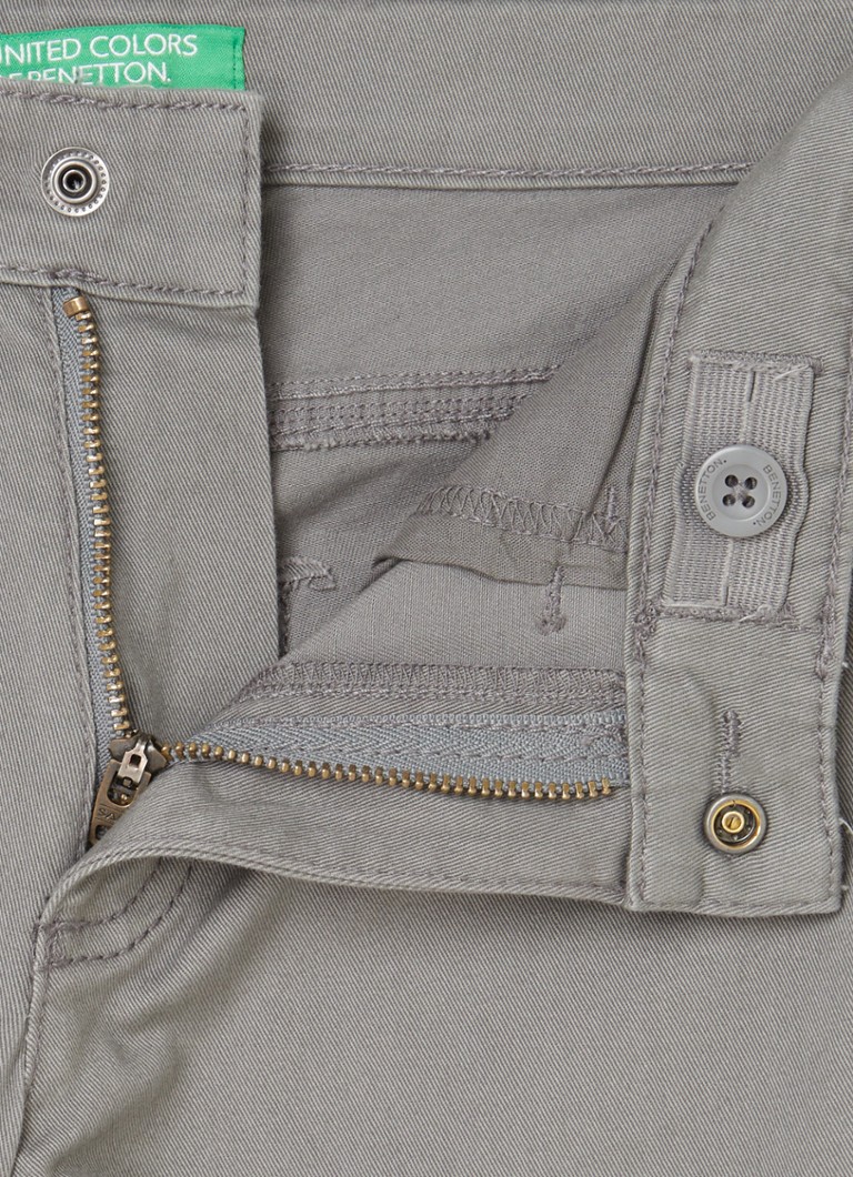 Blugi Benetton slim fit, culoare spălată