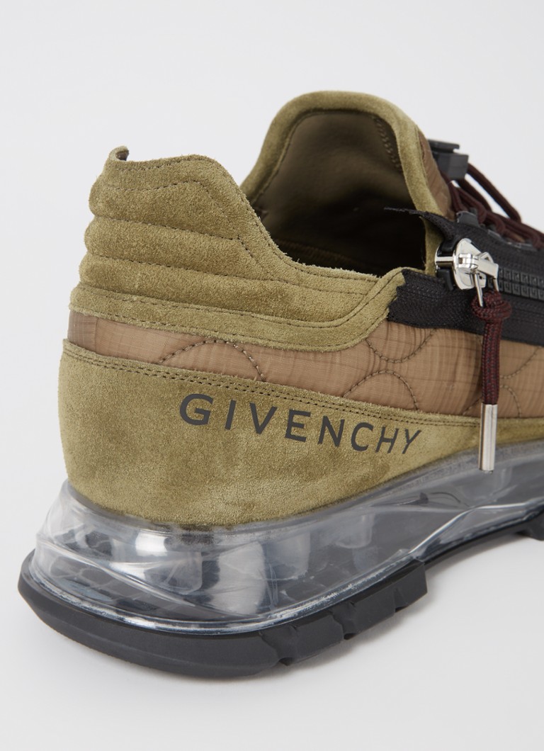 Teniși Givenchy Spectre Runner cu detalii din piele întoarsă