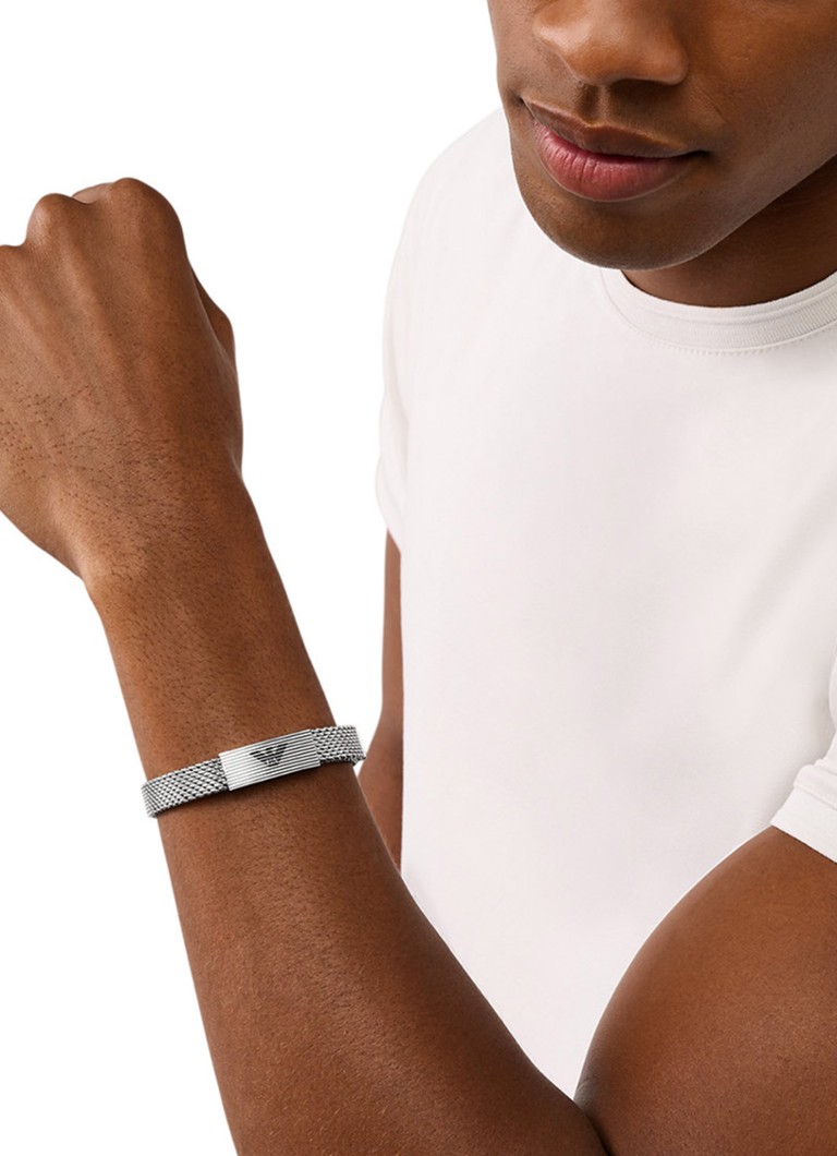 Emporio Armani  Eagle armband met logo EGS3150040