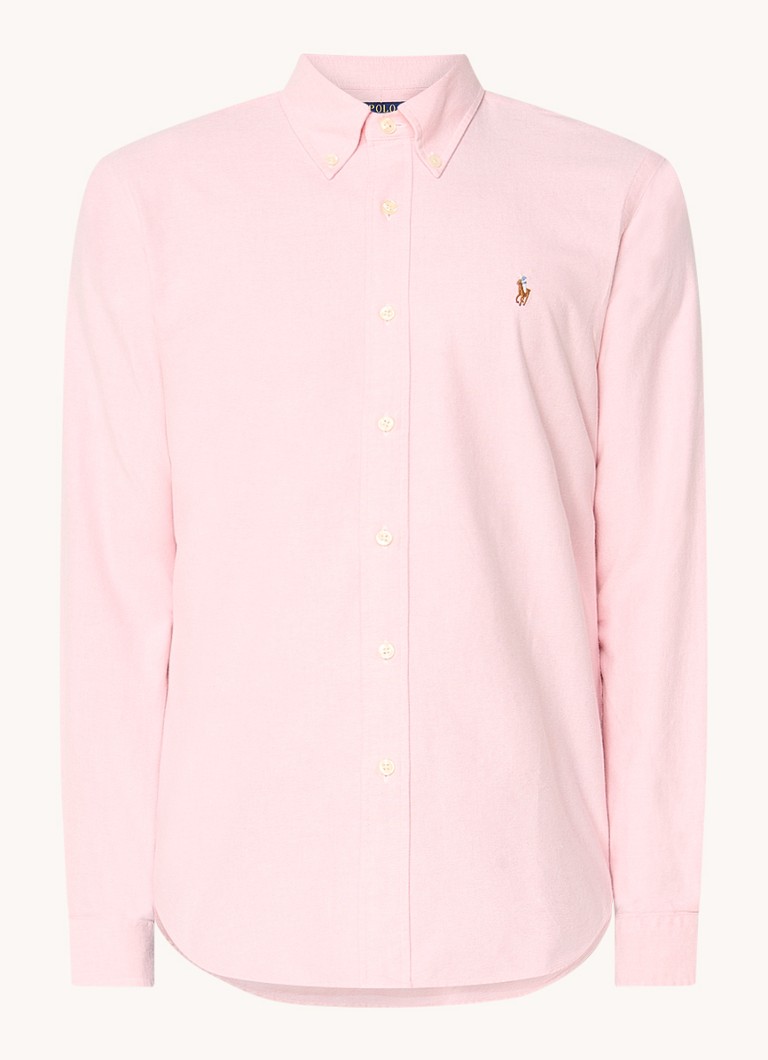 Ralph Lauren kokvilnas krekls ar pogām un piegriezumu