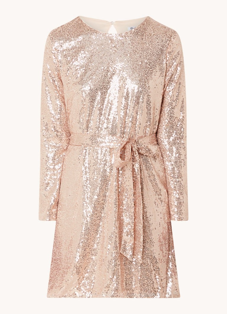 Rochie mini cu mânecă lungă și paiete Chi Chi London