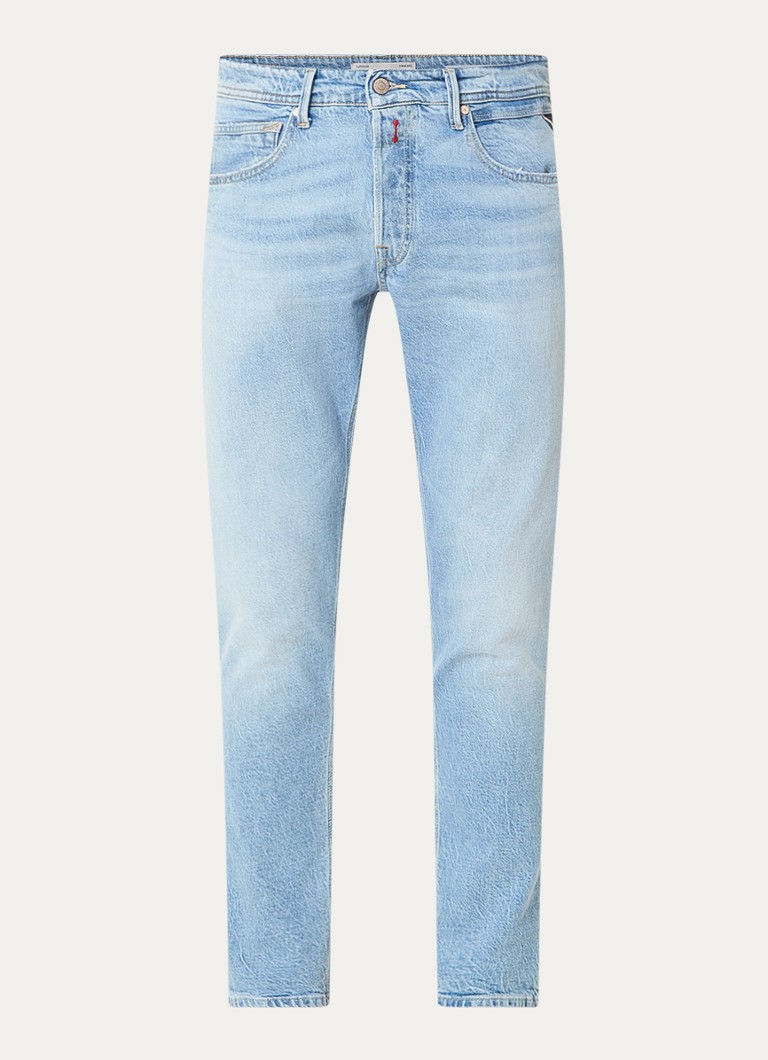 Replay Willibi slim fit jeans with light wash
