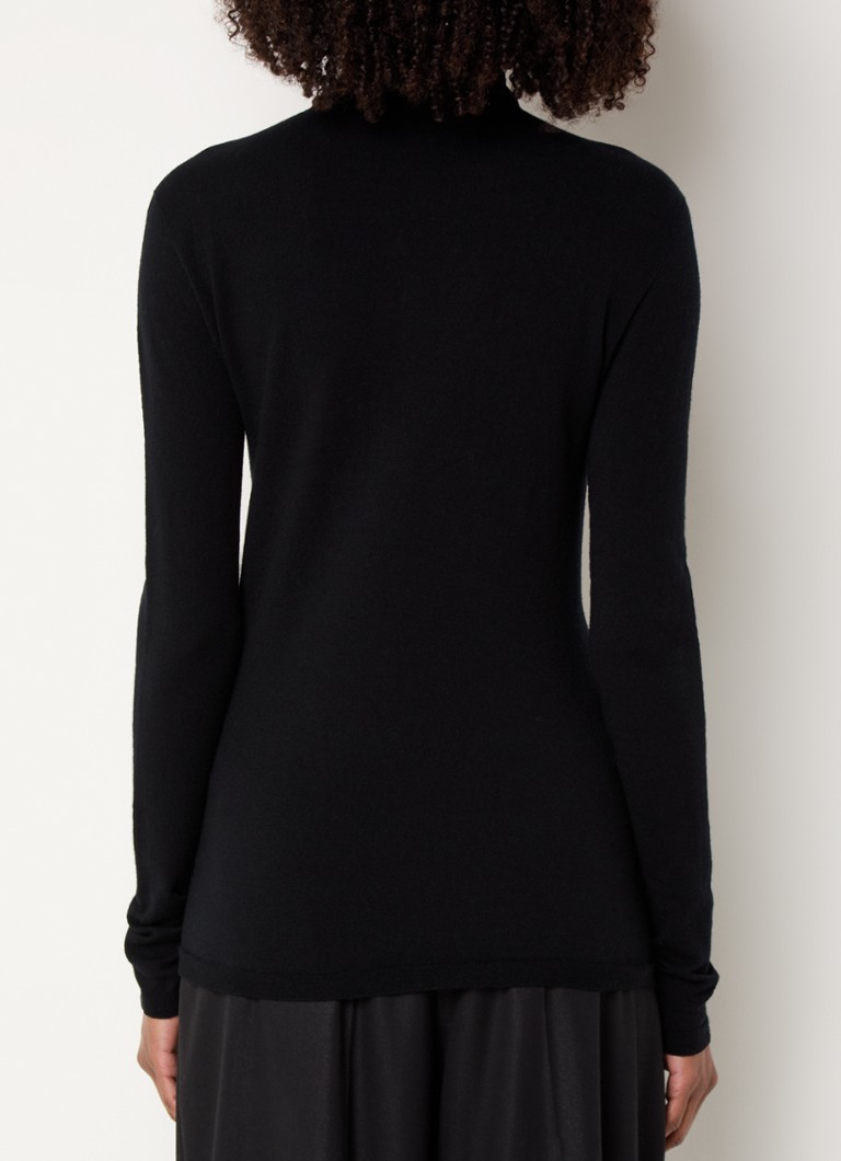 Wolford Fine-knit top in virgin wool blend