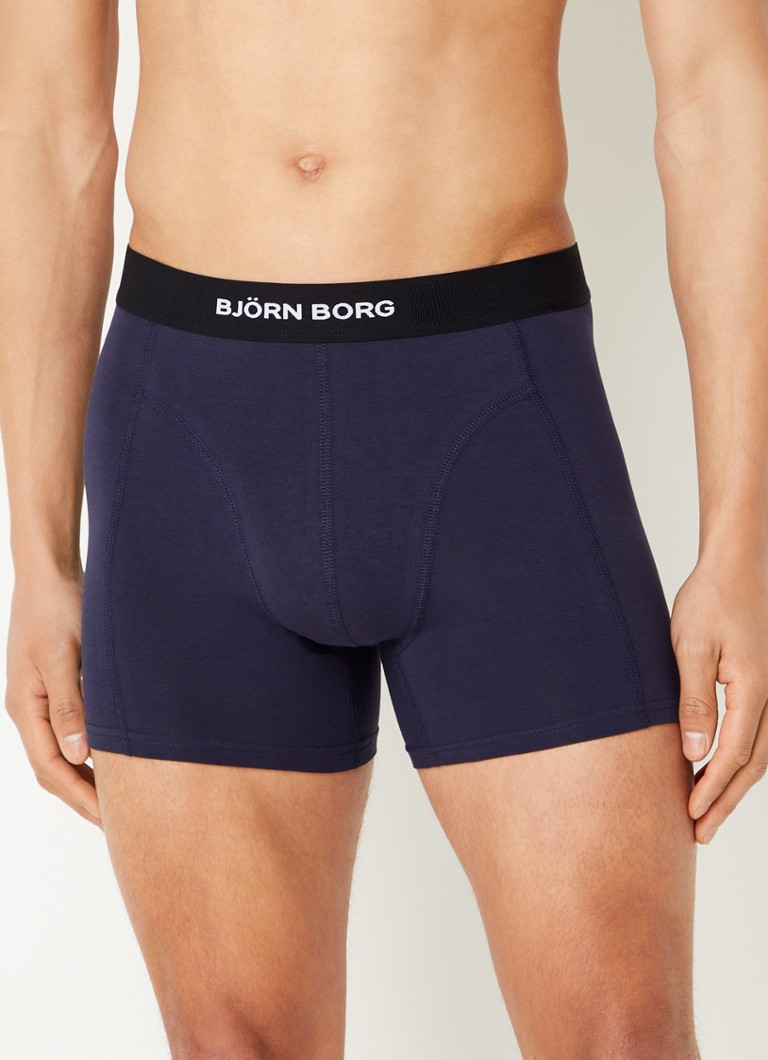 Confezione da 3 boxer Björn Borg Premium in cotone biologico