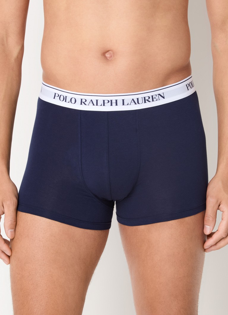 Boxerky Ralph Lauren s logom v páse, balenie 3 kusov