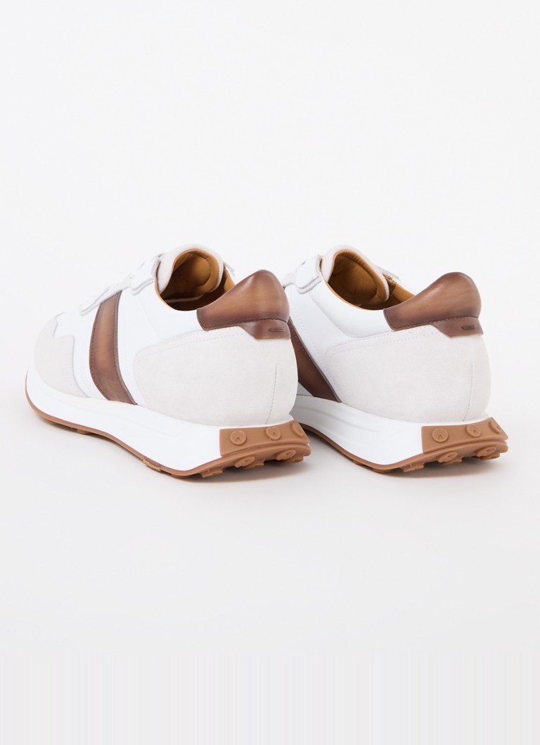 Zapatillas Magnanni Romero II din piele cu detalii frontale