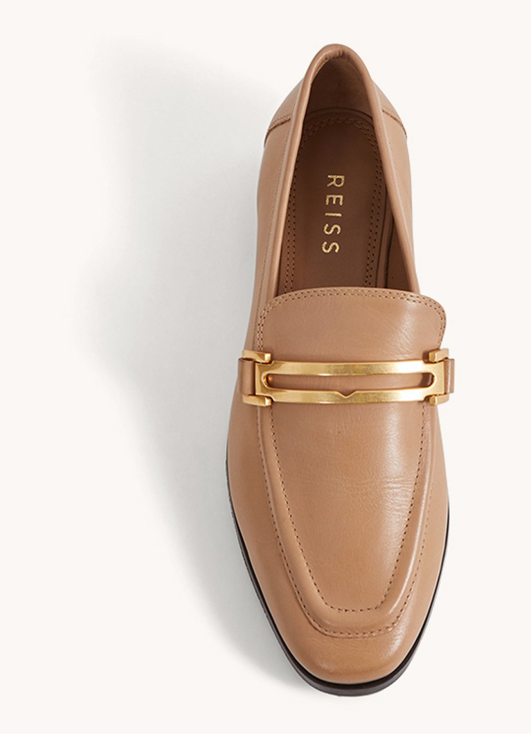 Mocassins de couro Reiss Angela