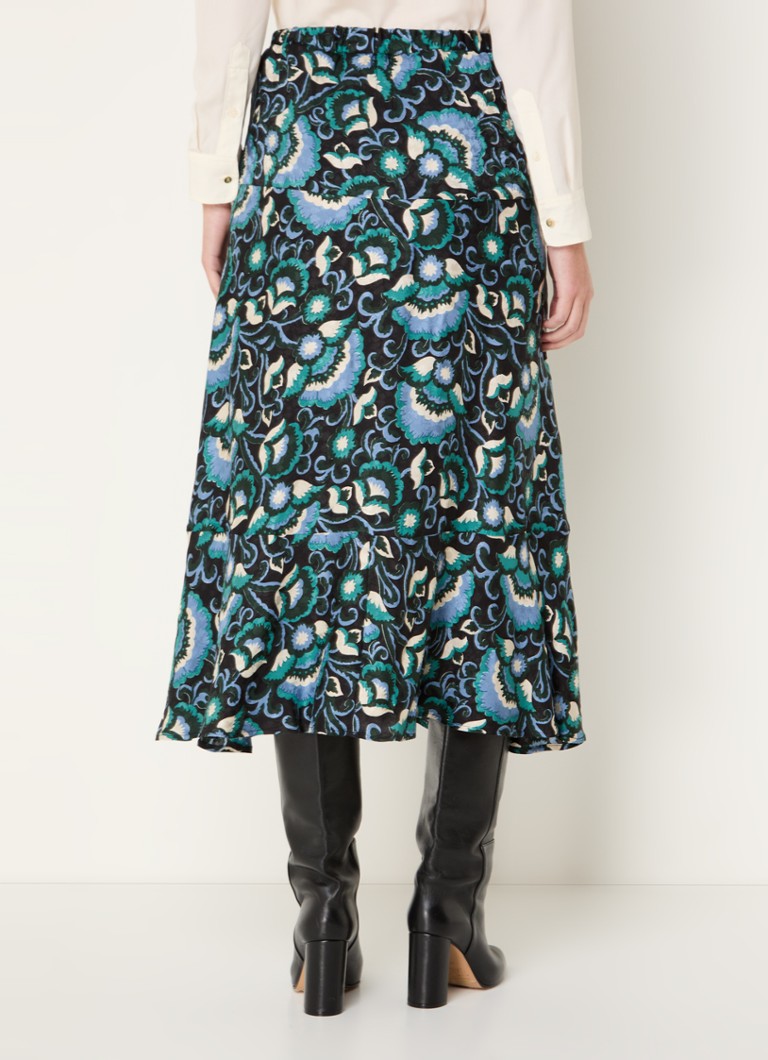 Fusta Midi cu imprimeu Gerard Darel Catherina