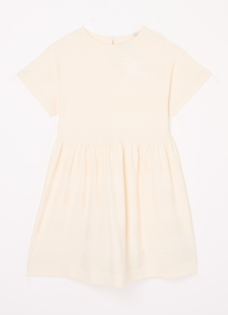 Rochie Rhonda de la Burberry, din bumbac organic.