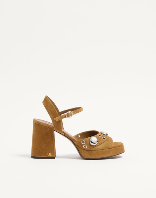 Nellcôte 90mm Split Leather Plateau Sandal