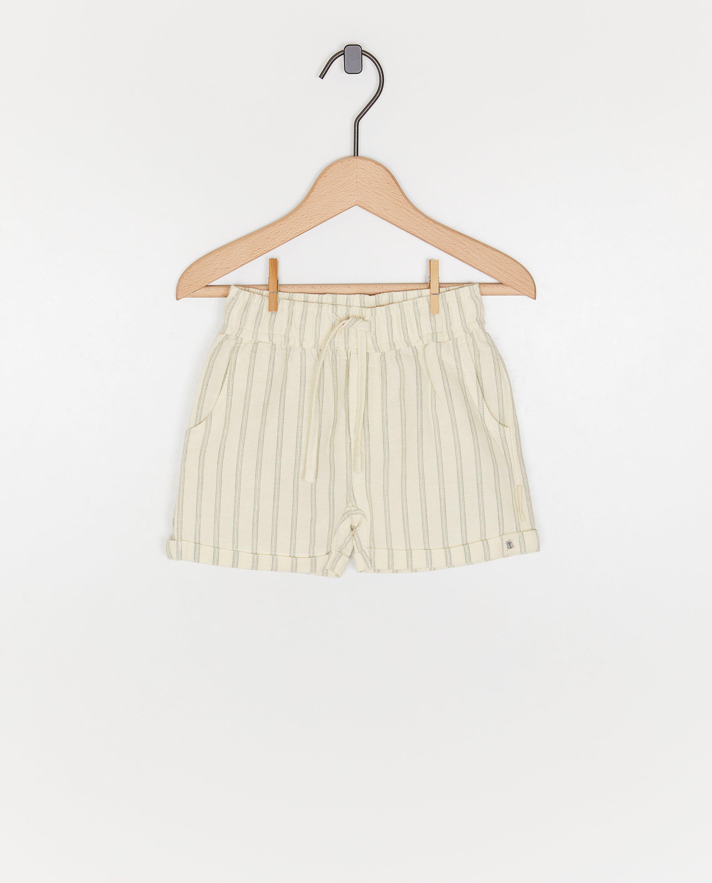 Pantaloni scurți Little Dutch cu dungi kaki