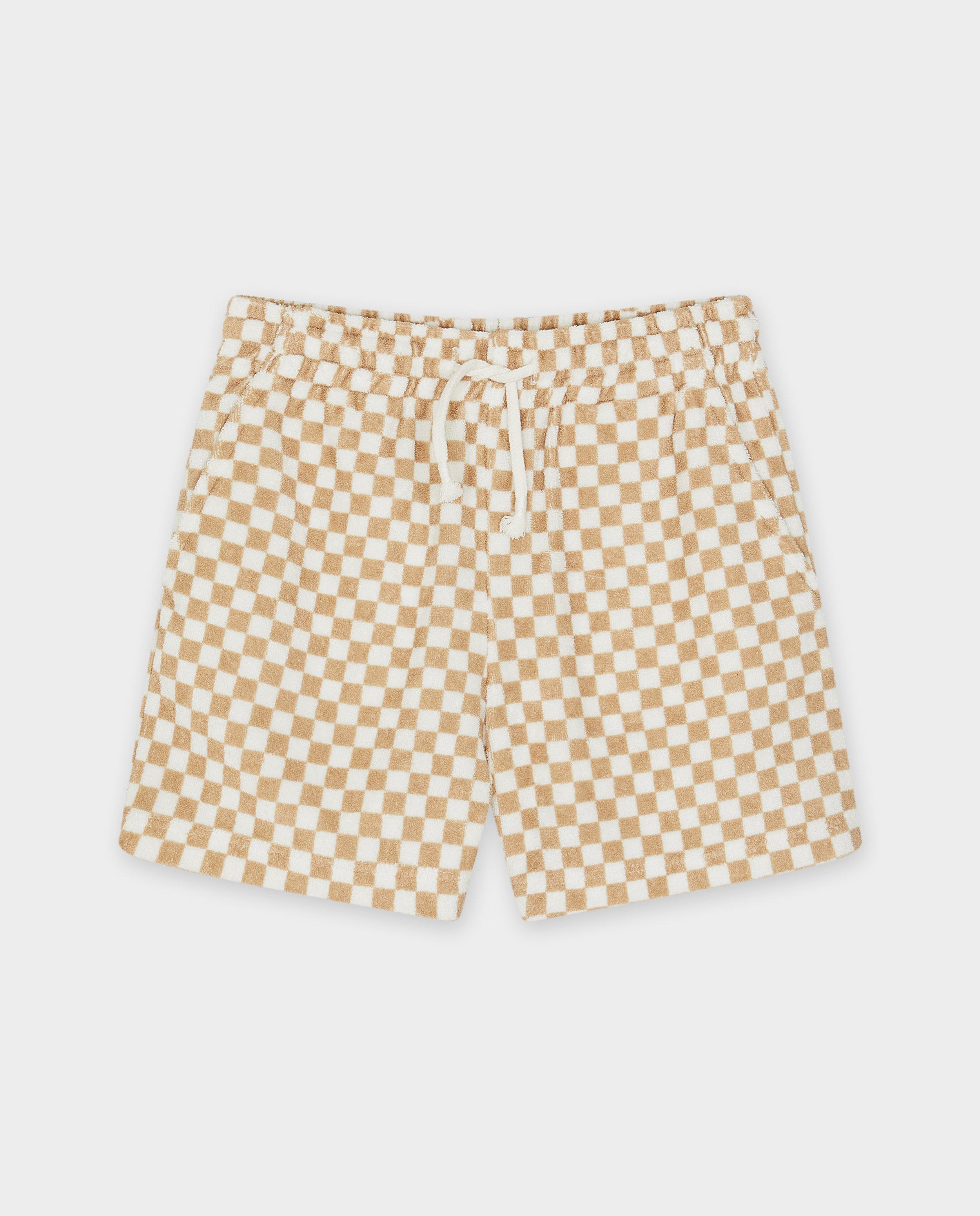 Pantaloni scurți Nanja Massy Unisex, 3-8 ani, albi
