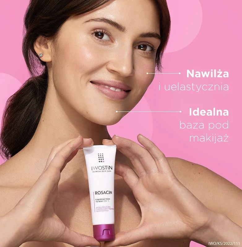 Iwostin Rosacin umirujuća dnevna krema SPF 15