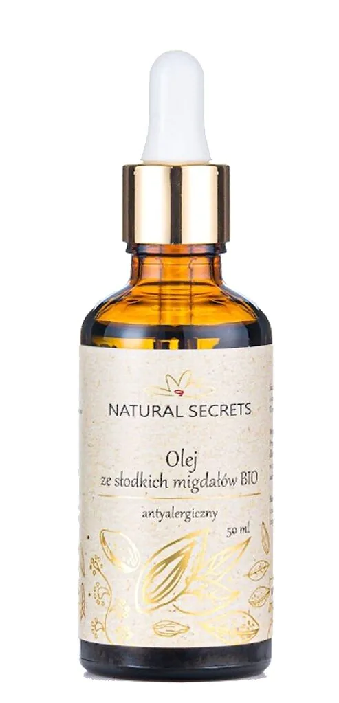 „Natural Secrets“ ekologiškas saldžiųjų migdolų aliejus