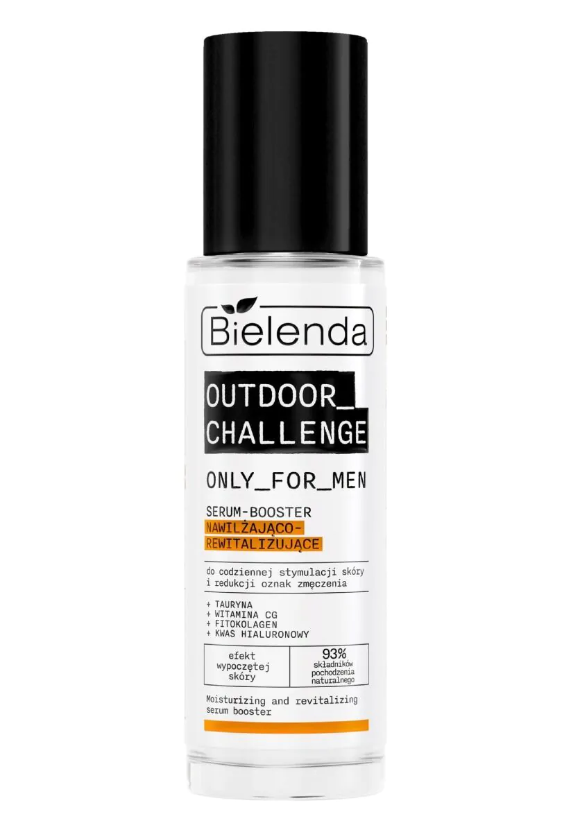 Bielenda Only For Men Outdoor Challenge hidratantni i revitalizirajući serum za lice-booster