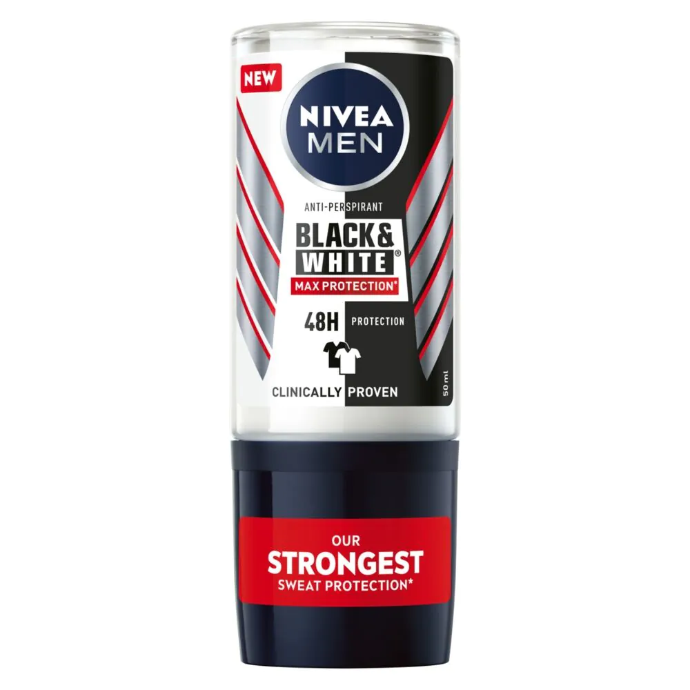 Nivea Deo Roll-On Black & White Max Protection