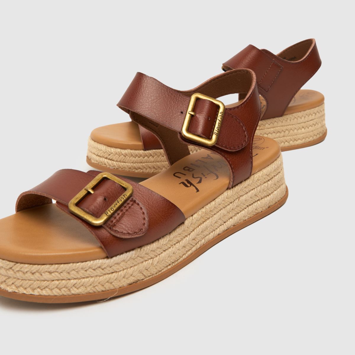 Blowfish Malibu – Bruna sandaler med rep