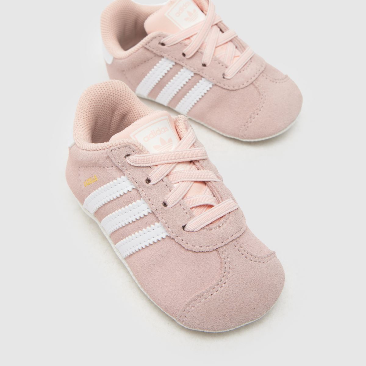 adidas halványrózsaszín Gazelle Crib lány babacipő