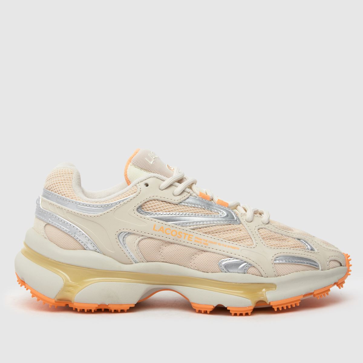 Lacoste L003 2K24 sportcipő bézs színben