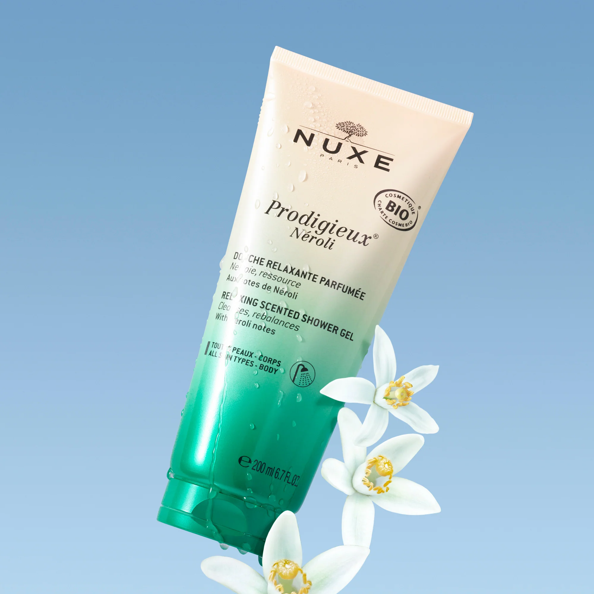 Huile Prodigieuse Prodigeux Néroli Entspannendes Duschgel – Bad und Dusche