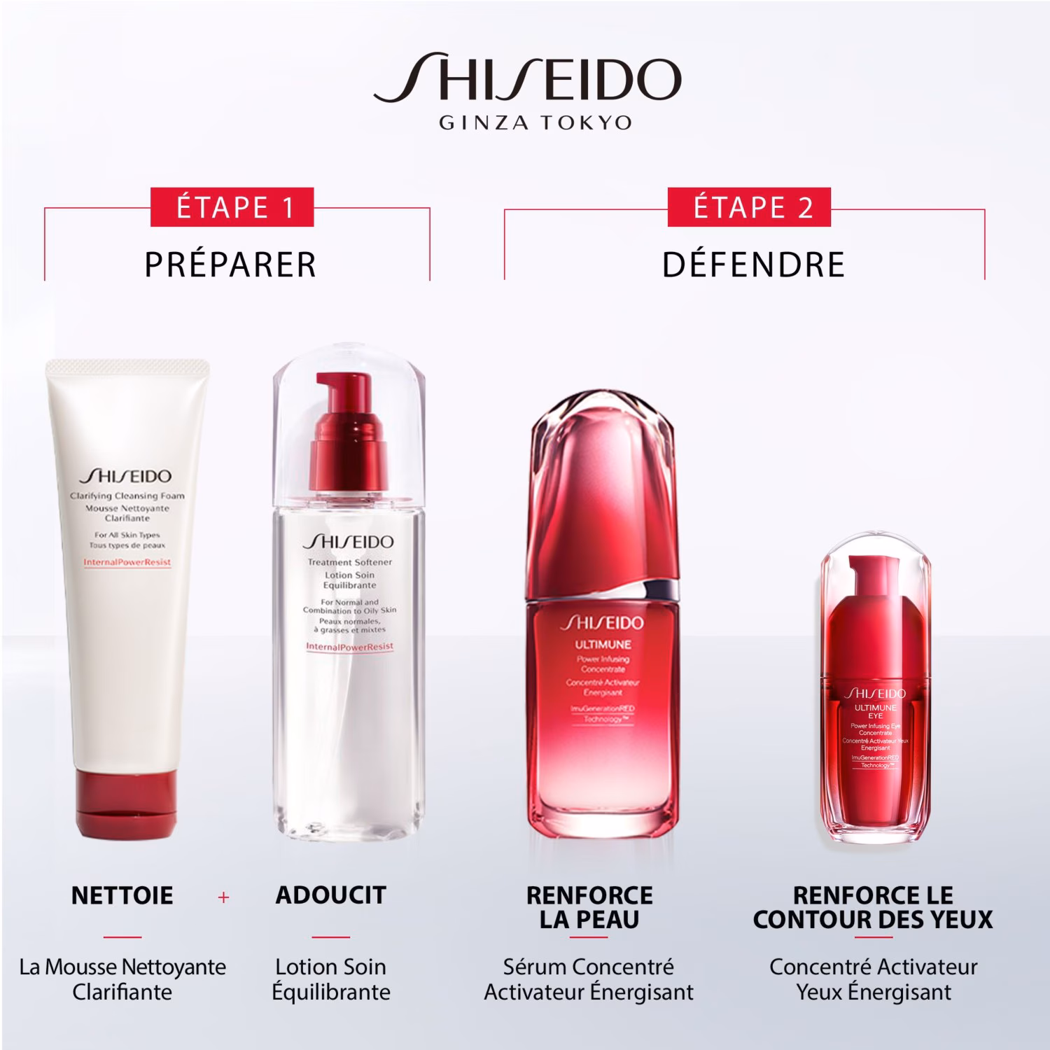 Schiuma detergente purificante Shiseido